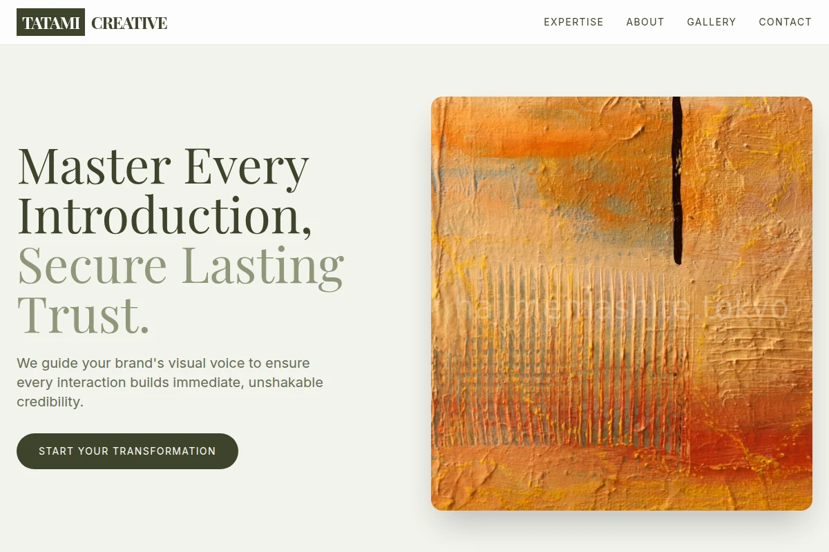 Tatami Creative Direction
